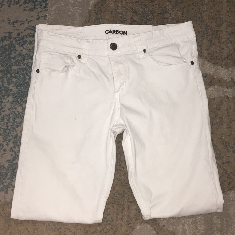 Carbon white pants